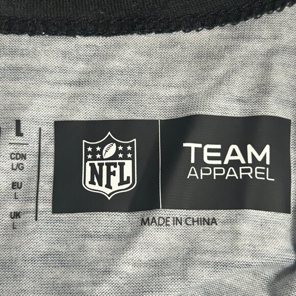 NFL Team Apparel Las Vegas Raiders Womens Size Large Tank Top Twisted Back NWT - Picture 6 of 11